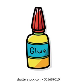 glue color doodle