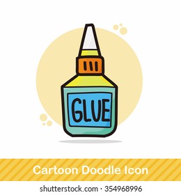 glue color doodle
