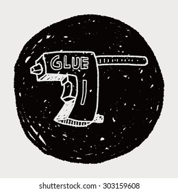 Glue gun doodle