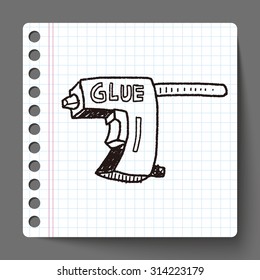 Glue gun doodle