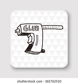 Glue gun doodle
