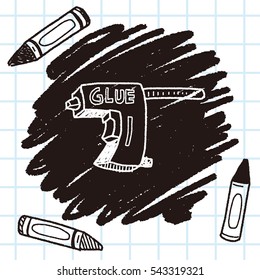 Glue gun doodle