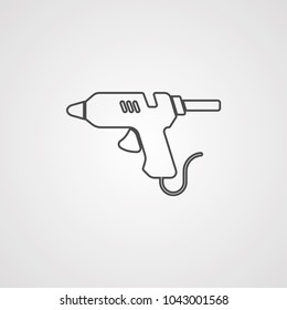 Glue gun icon