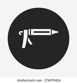 Glue gun icon