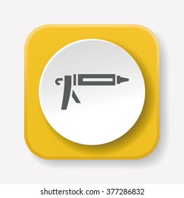 Glue gun icon