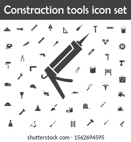 Glue gun icon. Constraction tools icons universal set for web and mobile