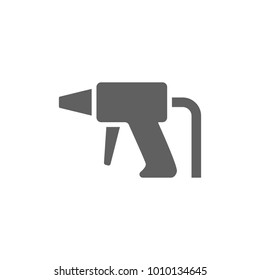 Glue gun icon in trendy flat style isolated on white background. Symbol for your web site design, logo, app, UI. Vector illustration, EPS
