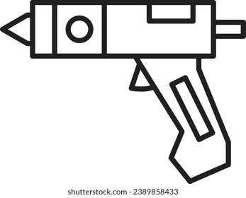 glue gun icon. glue gun vector illustration