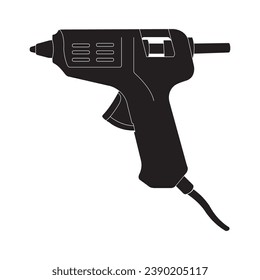 Glue gun icon vector illustration symbol design