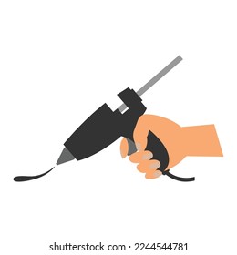 Icono de vector de cañón de brillo .ilustración plantilla de diseño.