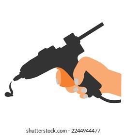 Icono de vector de cañón de brillo .ilustración plantilla de diseño.
