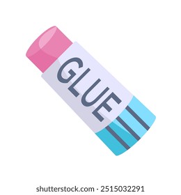 glue icon of color style design vector template