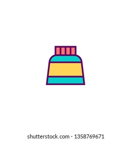 Glue icon design. Stationery icon vector illustration