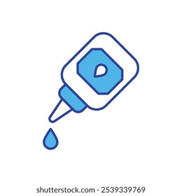 Glue icon isolated on a white background. Vector illustration.