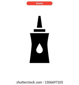 glue icon isolated sign symbol vector illustration - high quality black style vector icons
