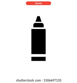 glue icon isolated sign symbol vector illustration - high quality black style vector icons
