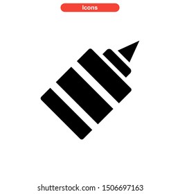 glue icon isolated sign symbol vector illustration - high quality black style vector icons
