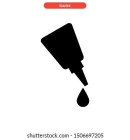 glue icon isolated sign symbol vector illustration - high quality black style vector icons
