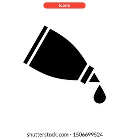 glue icon isolated sign symbol vector illustration - high quality black style vector icons
