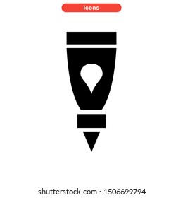 glue icon isolated sign symbol vector illustration - high quality black style vector icons
