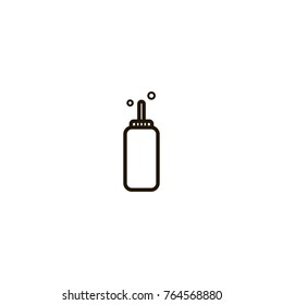 glue icon. sign design
