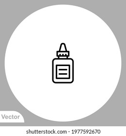 Glue icon sign vector,Symbol, logo illustration for web and mobile
