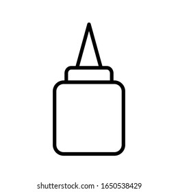 Glue icon or symbol vector design templates
