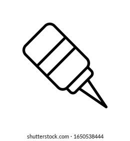 Glue icon or symbol vector design templates
