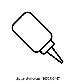 Glue icon or symbol vector design templates
