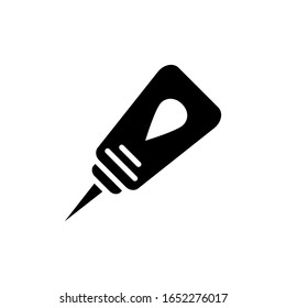Glue icon or symbol vector design templates
