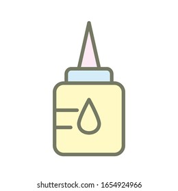 Glue icon or symbol vector design templates