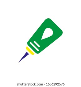 Glue icon or symbol vector design templates