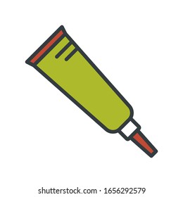 Glue icon or symbol vector design templates