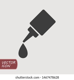 Glue icon in trendy flat style. Vector illustration.