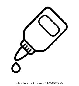 Glue icon in trendy vector design illustration