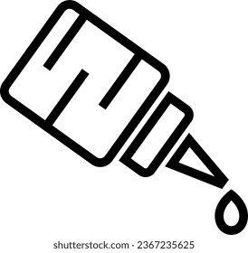 Glue icon, Glue Vector Icon