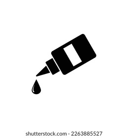 glue icon vector bottle sign