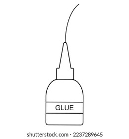 glue icon vector illustration design