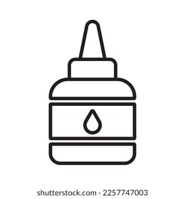 glue icon vector illustration logo design