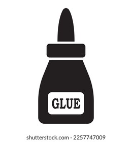 glue icon vector illustration logo design