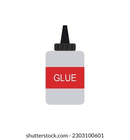 glue icon vector isolated on background