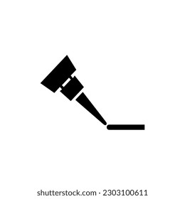 vector de icono de pegamento aislado en el fondo