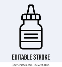 Glue icon, Vector On White Background.