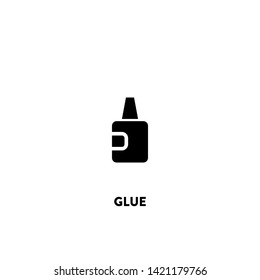 glue icon vector. glue sign on white background. glue icon for web and app