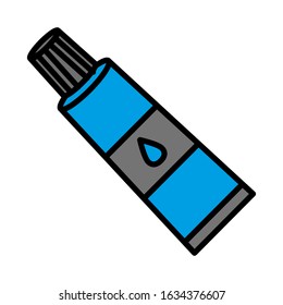 Glue icon vector sign and symbol on trendy design