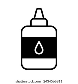 Glue icon vector stock illustration.