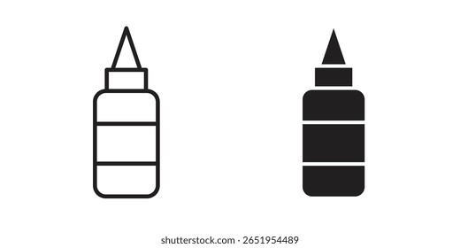 Ícone de cola vetor, Símbolo, ilustrações do logotipo