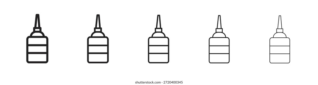 Ícone de cola vetor, Símbolo, ilustrações do logotipo