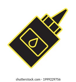glue icons symbol vector elements for infographic web
