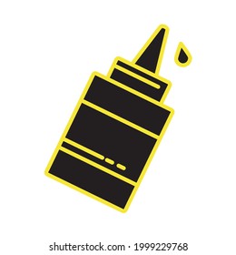 glue icons symbol vector elements for infographic web